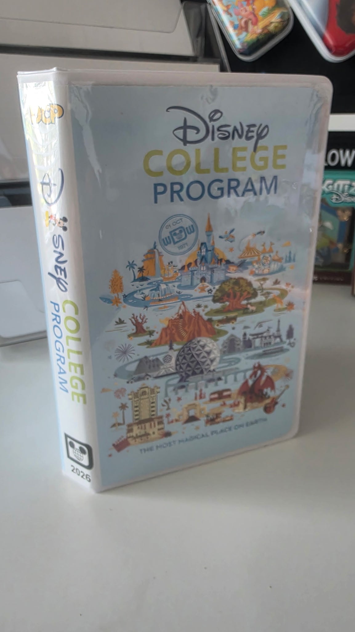 VHS pin case Disney College Program
