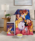 VHS Blanket Beauty and the Beast Belle