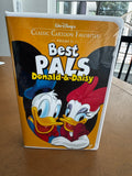 VHS pin case Donald Daisy Best Pals