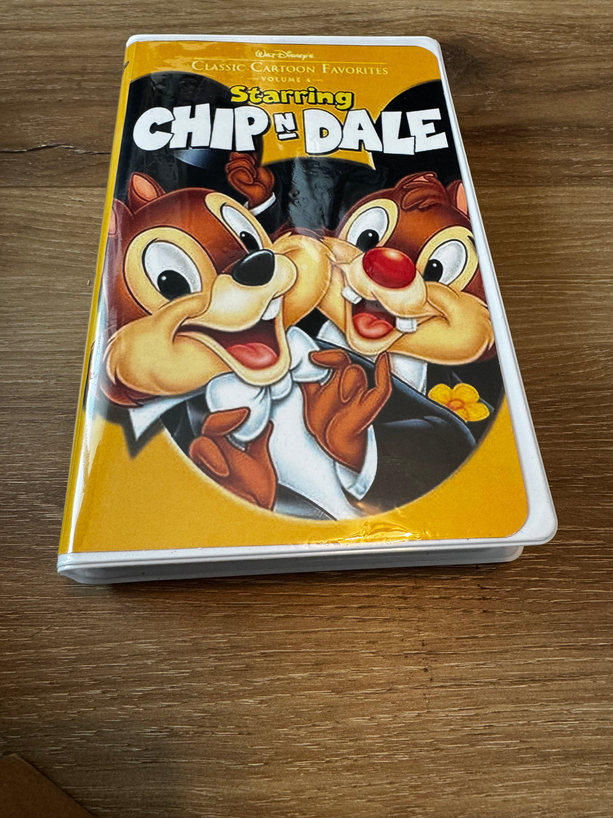 VHS pin case Chip and Dale